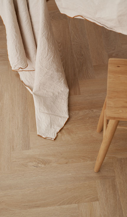 Få det perfekte sildebensgulv med 5G kliksystem