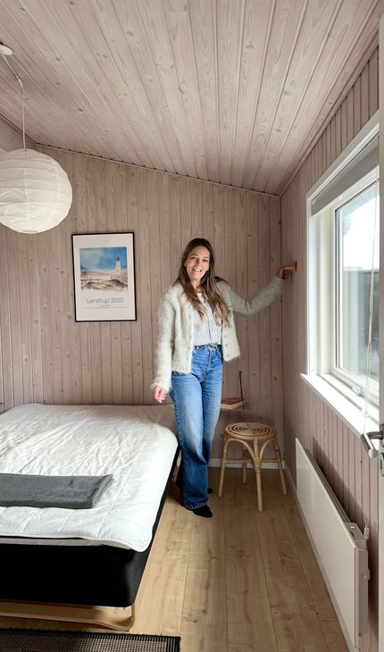 Sommerhusdrøm med nye slidstærke vinylgulve