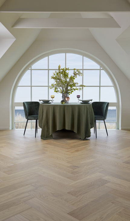 Timberman firdobler sortimentet af eksklusive sildebensgulve